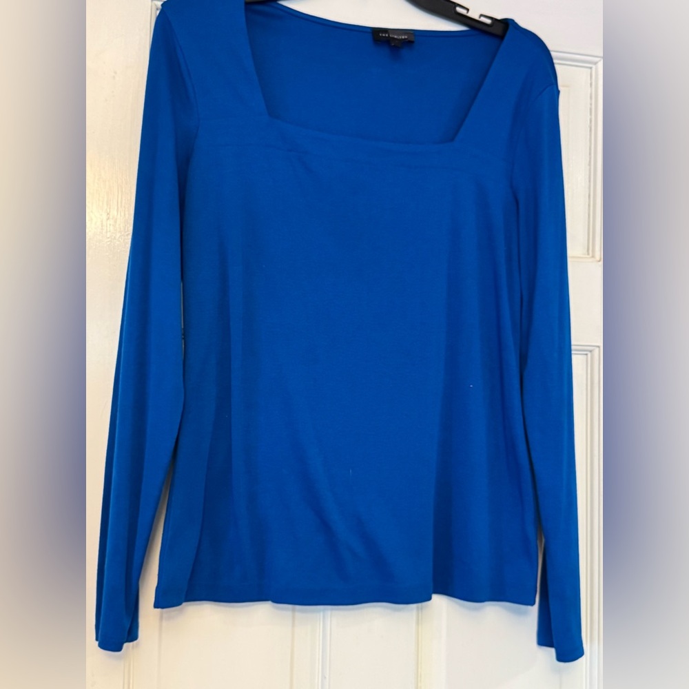 The Limited Cobalt Blue Long Sleeve Tee